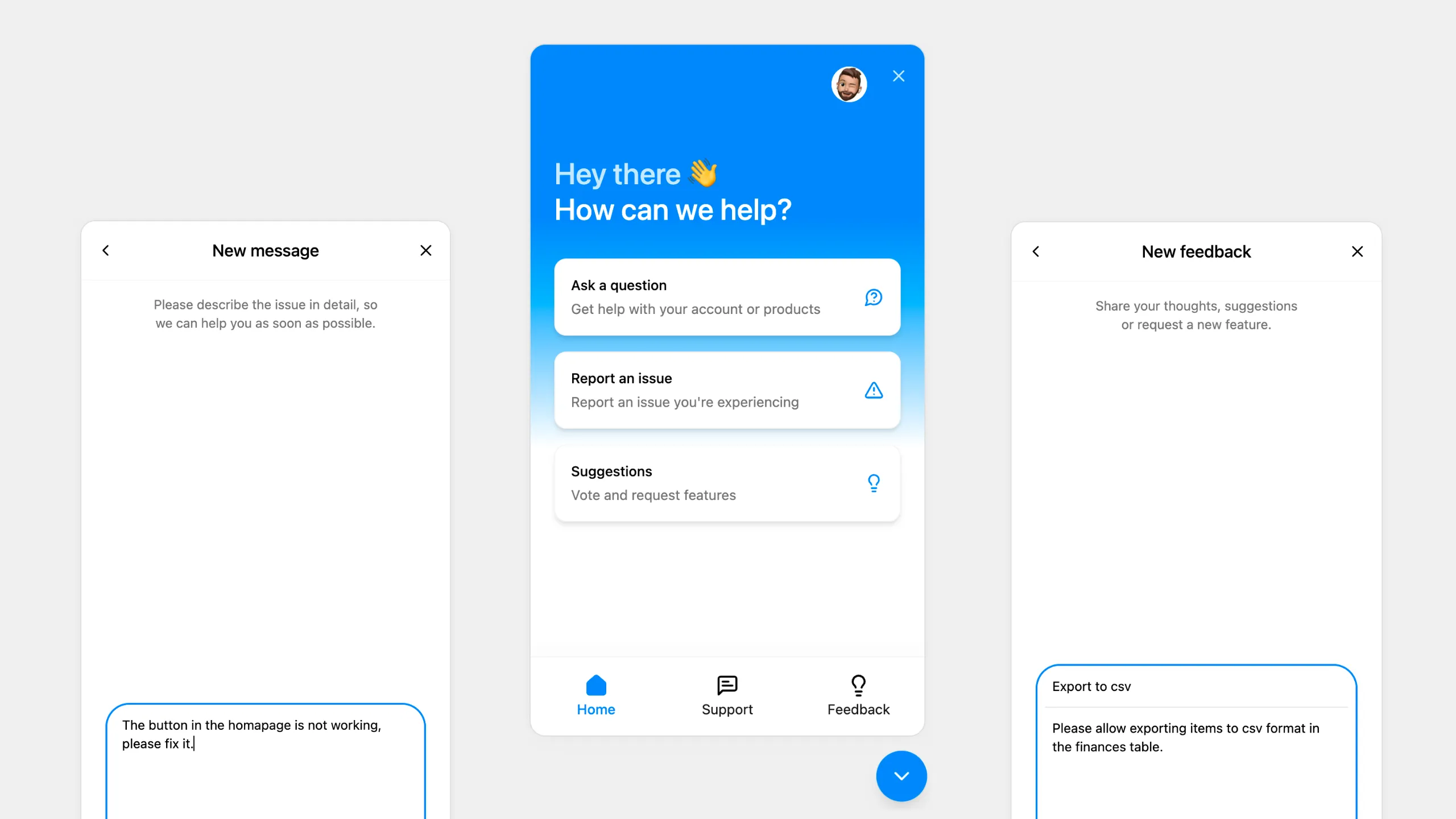 Product demo