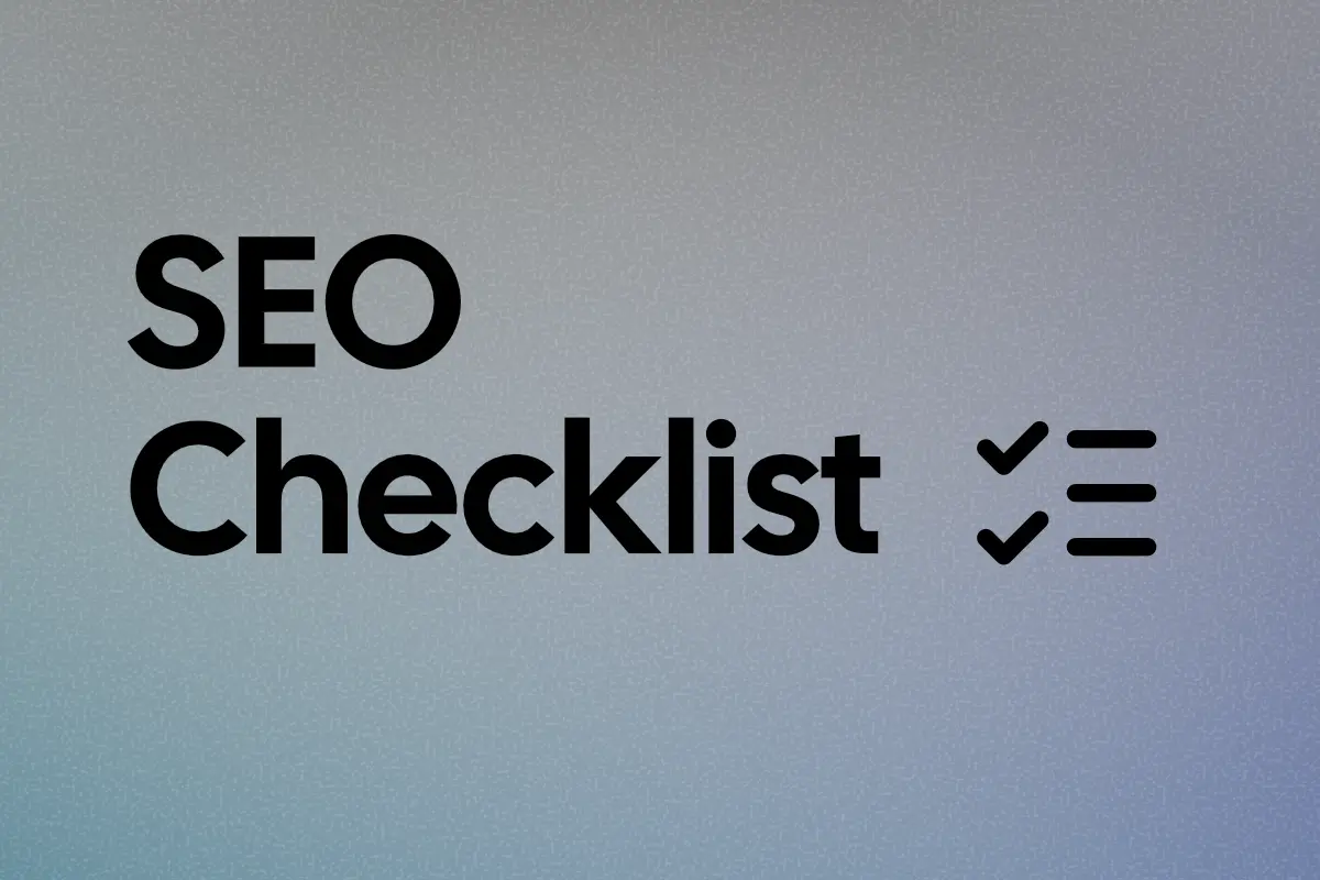 Next.js SEO Checklist